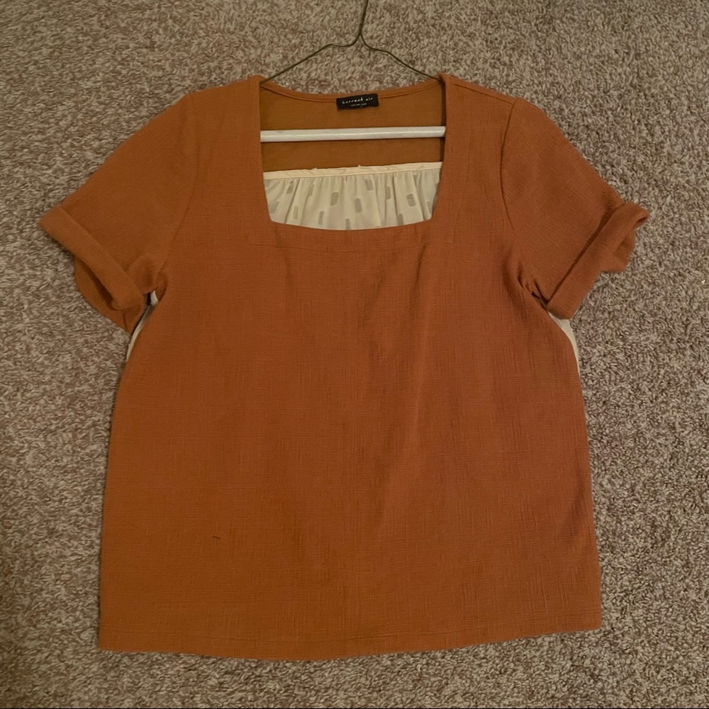 Urban outfitters short sleeve blouse